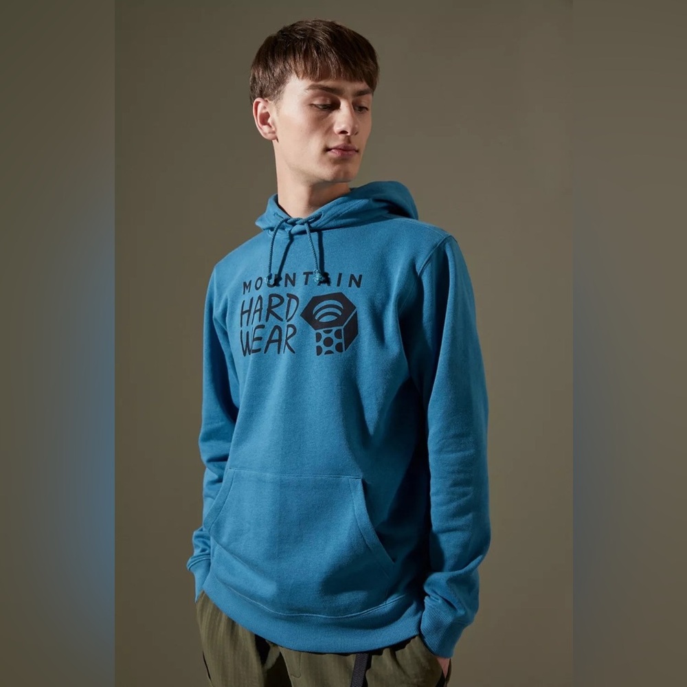 UO Mountain Hardwear Blue Logo Hoodie